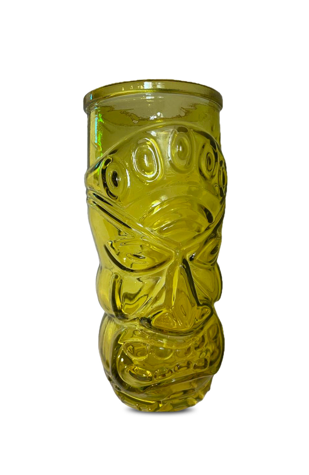Bicchiere Tiki Totem Giallo