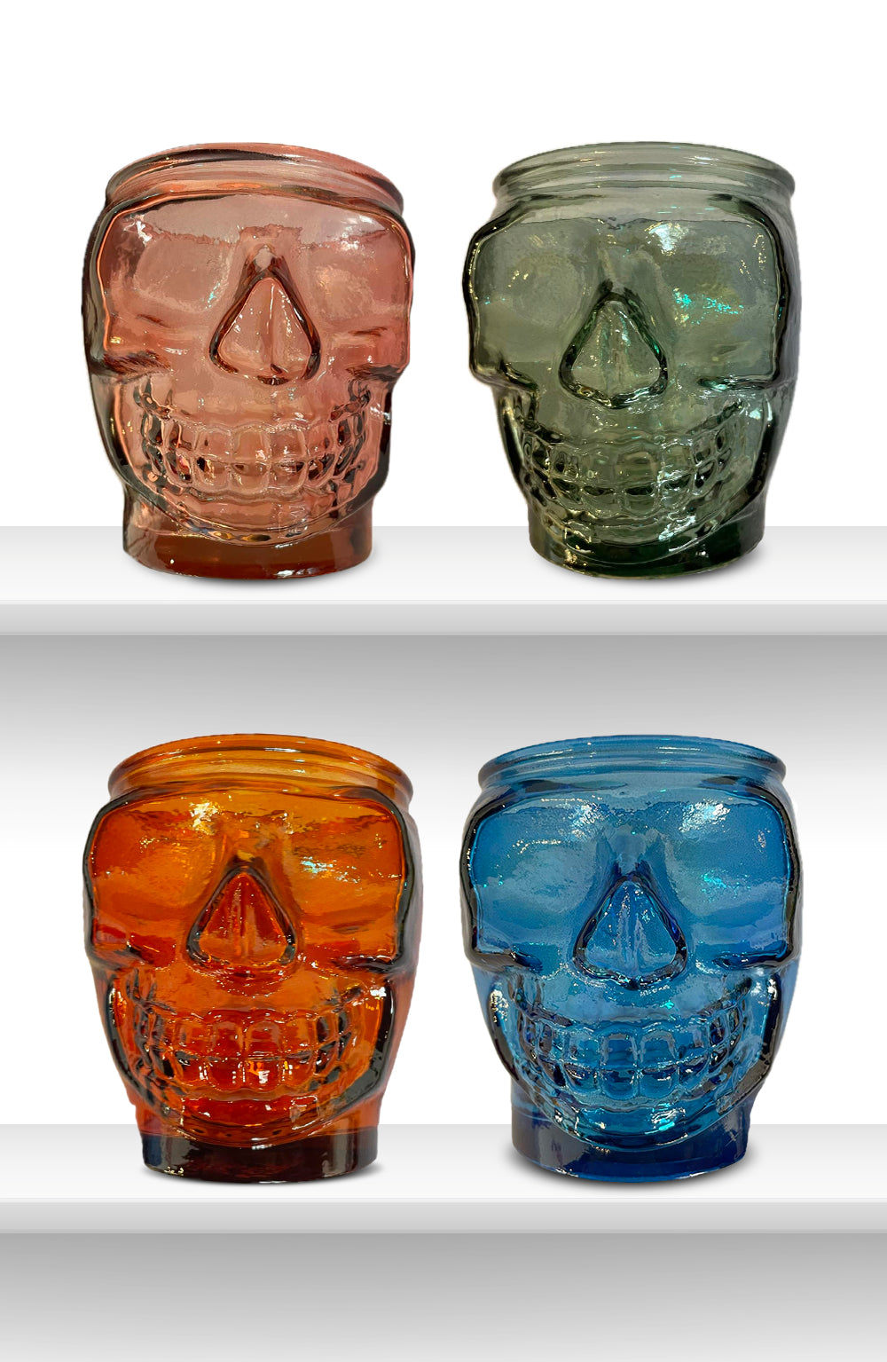 Bicchiere Teschio Verde