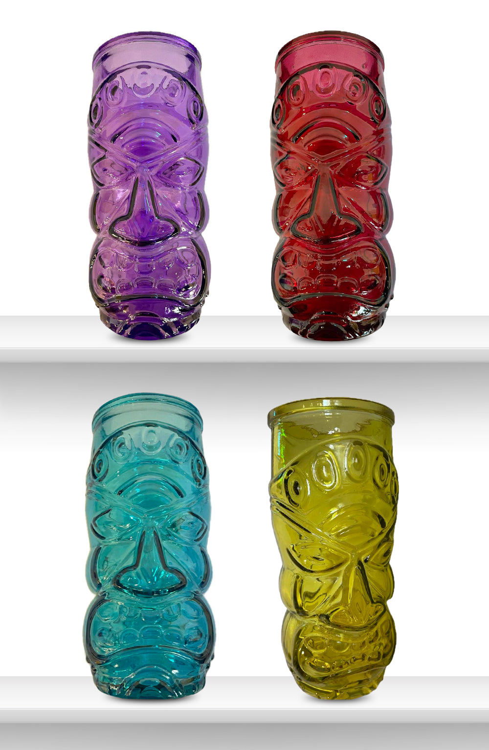 Bicchiere Tiki Totem Rosso