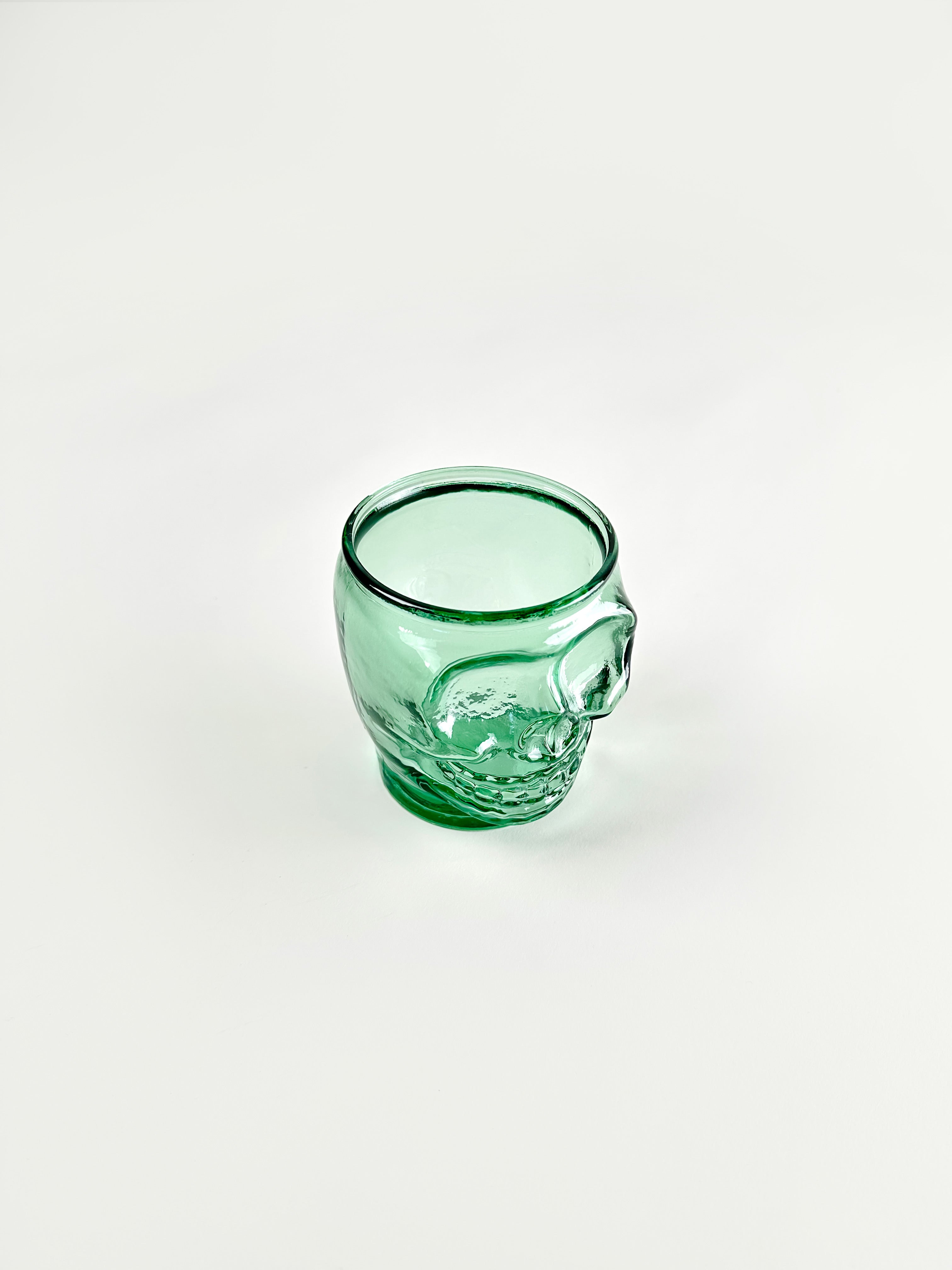 Bicchiere Teschio Verde