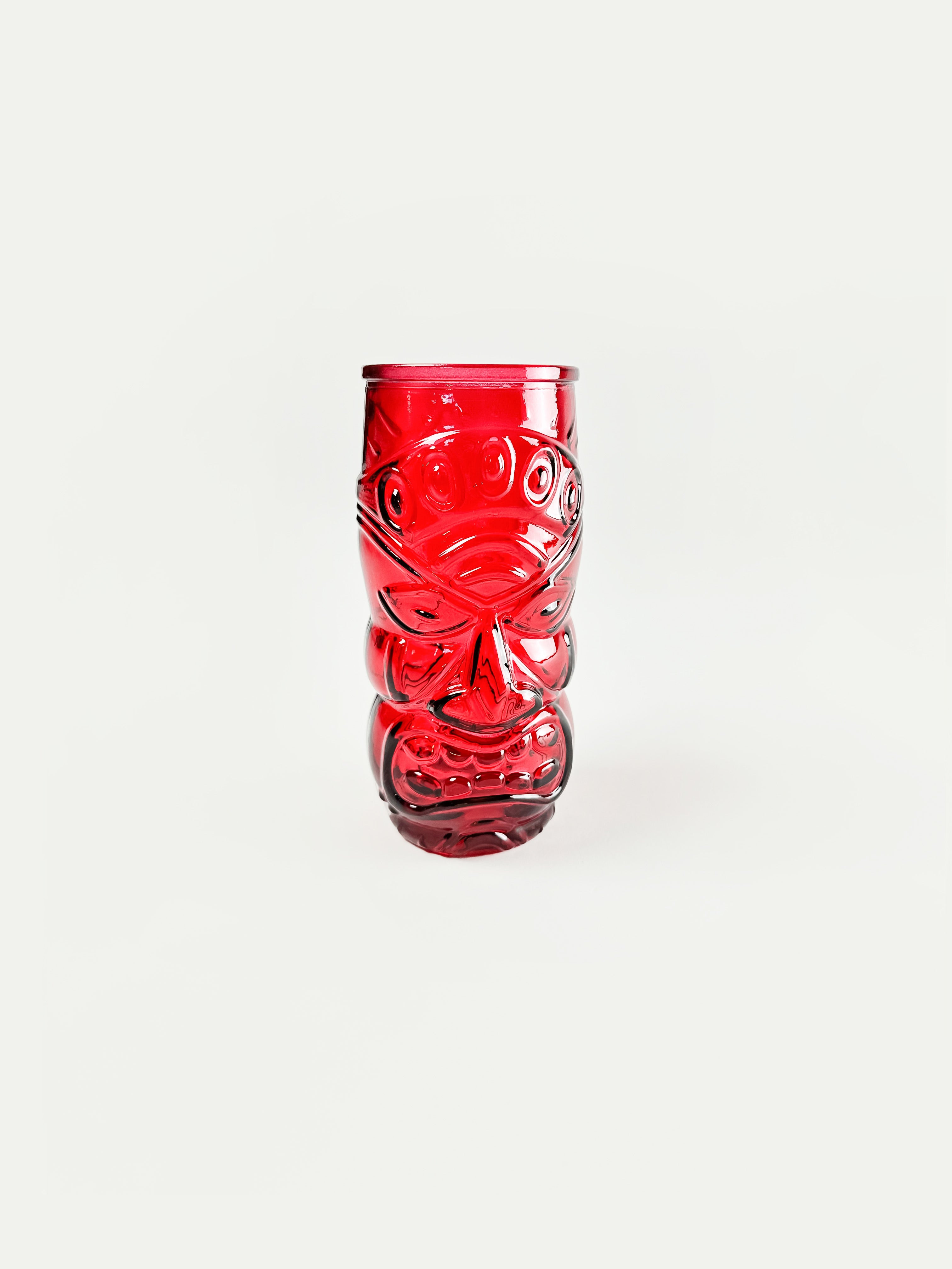 Bicchiere Tiki Totem Rosso
