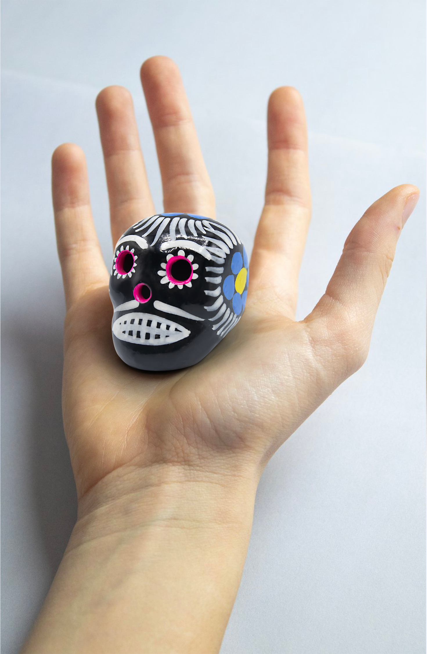 Teschio Calavera Black